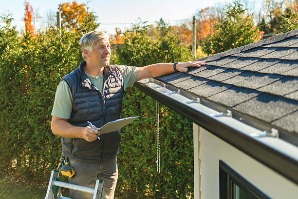 Professional Roofing technician working in Byron, GA